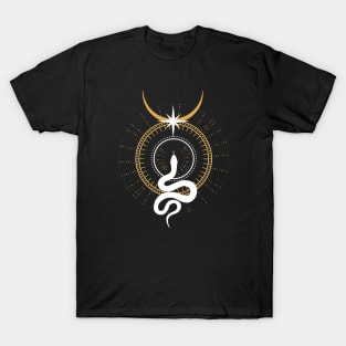 Snake and Moon T-Shirt